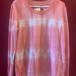 Pink tie dye sweatshirt Size M